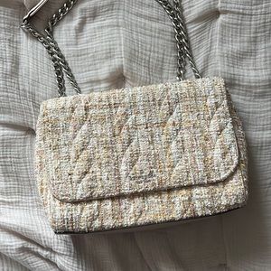 tweed kate spade crossbody shoulder bag